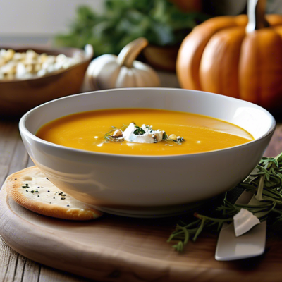 Velouté de Potiron à la Grecque