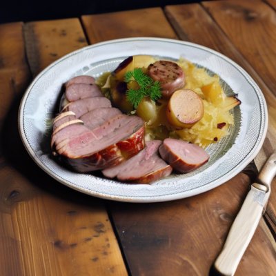 Choucroute Royale à la Plancha Hivernale Choucroute Royale à la Plancha Hivernale