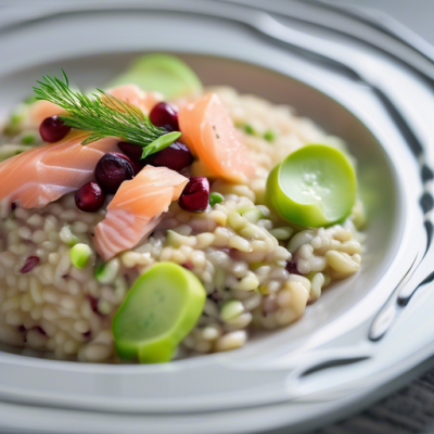 Risotto d'été à la plancha aux saveurs suédoises Risotto d'été à la plancha aux saveurs suédoises