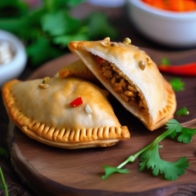 Empanadas Croquantes à l'Indonésienne au Tempeh