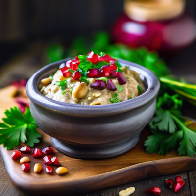 Caviar d'Aubergine Crémeux à la Libanaise