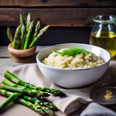 Risotto Printanier aux Asperges et Citron