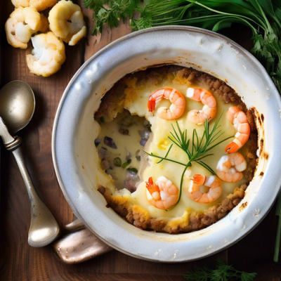 Hachis Parmentier Belge aux Crevettes Grises Hachis Parmentier Belge aux Crevettes Grises