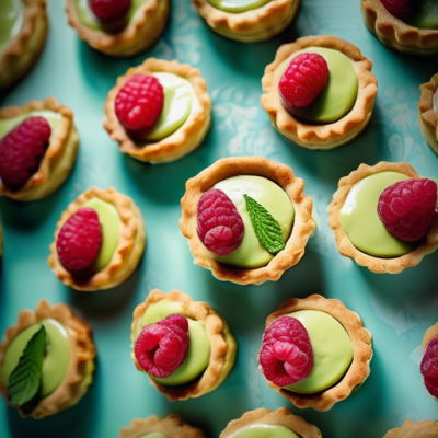 Tartelettes Croustillantes à la Crème d'Avocat et Framboise Tartelettes Croustillantes à la Crème d'Avocat et Framboise
