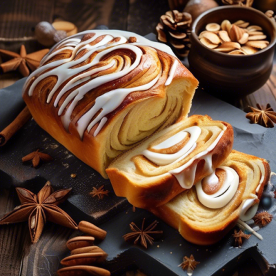 Brioche Étoilée à la Cannelle pour l'Épiphanie