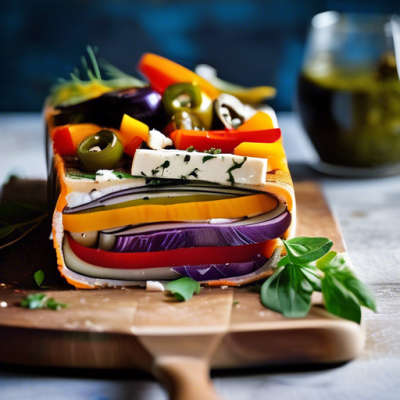 Terrine de Légumes d'Automne à la Grecque Sans Gluten