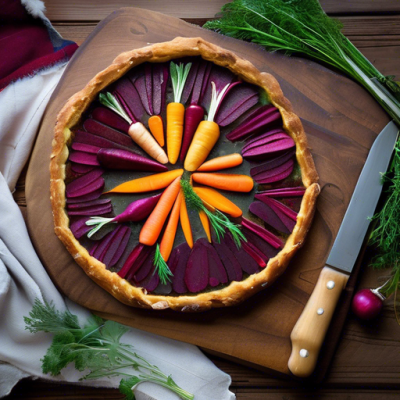 Tarte Croustillante aux Légumes d'Hiver Suédoise
