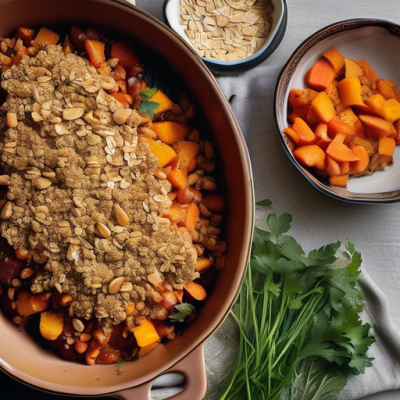 Crumble de Légumes d'Automne à la Turque Crumble de Légumes d'Automne à la Turque