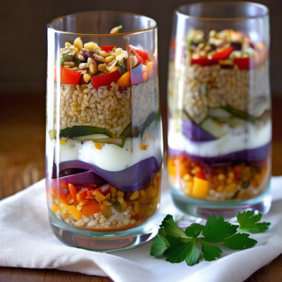 Parfait de Boulgour aux Saveurs du Liban