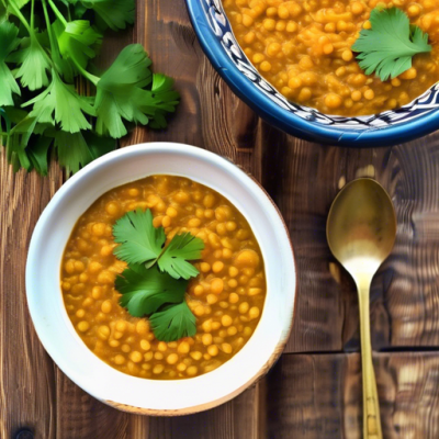 Dahl de Lentilles Corail à l'Indienne au Micro-ondes Dahl de Lentilles Corail à l'Indienne au Micro-ondes