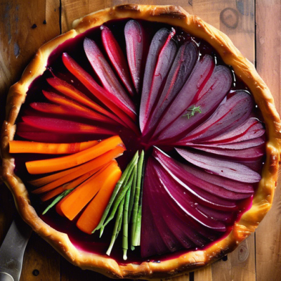 Tarte Tatin Fondante aux Légumes d'Hiver