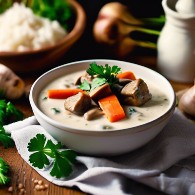 Blanquette de Seitan aux Légumes d'Hiver