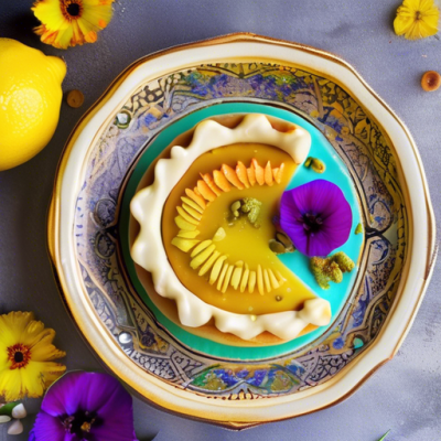 Tarte au Citron Marocaine Onctueuse