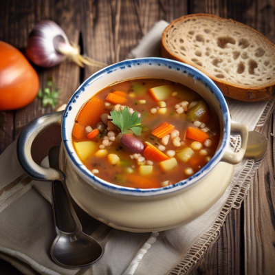 Soupe de Céréales aux Légumes du Portugal