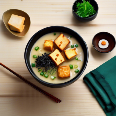 Velouté Croustillant à la Japonaise Velouté Croustillant à la Japonaise