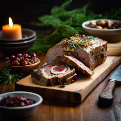 Terrine d'Automne aux Champignons et Châtaignes