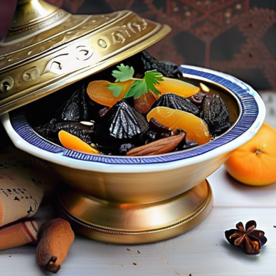 Tajine de Noël aux Fruits Secs et Épices d'Allemagne