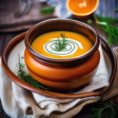 Velouté de Potimarron à la Russe