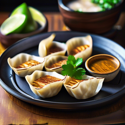 Chaussons Cambodgiens à la Plancha