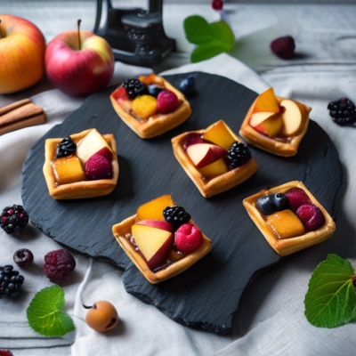 Tartelettes Sucrées-Salées au Tofu Caramélisé et Fruits d'Automne Tartelettes Sucrées-Salées au Tofu Caramélisé et Fruits d'Automne