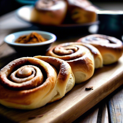 Brioche à la cannelle et aux épices des Antilles