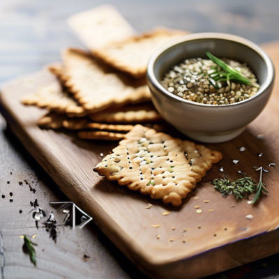 Crackers aux Épices du Liban Crackers aux Épices du Liban