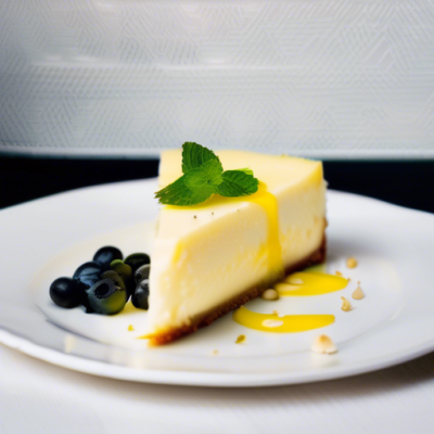 Cheesecake au Citron sans Gluten à la Vapeur