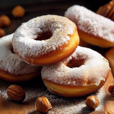 Beignets Sucrés au Praliné Portugais Beignets Sucrés au Praliné Portugais