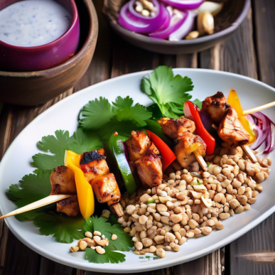 Brochettes Croustillantes au Poulet Cambodgien