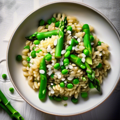 Orzotto Printanier aux Légumes Vapeur