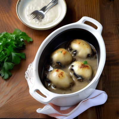 Quenelles de Champignons en Cocotte Hivernale Quenelles de Champignons en Cocotte Hivernale