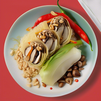 Risotto Croquant à la Vapeur Style Fusion Chine-Italie