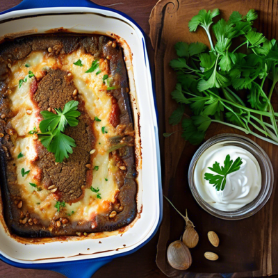 Moussaka Libanaise aux Saveurs du Moyen-Orient