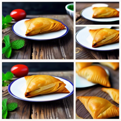 Chaussons Exotiques au Curry de Lentilles