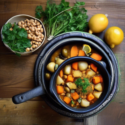Tajine de Légumes au Lemon Curd Épicé Tajine de Légumes au Lemon Curd Épicé
