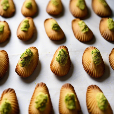 Madeleines Croquantes au Citron du Liban
