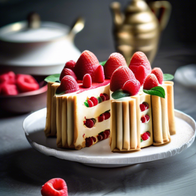 Charlotte Onctueux aux Fruits Rouges à la Thaïlandaise