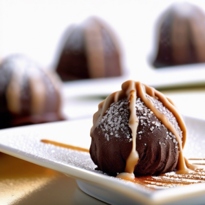 Truffes Feuilletées au Caramel Salé