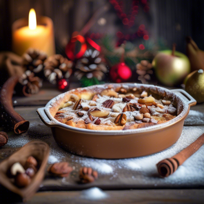 Clafoutis Croquant aux Épices de Noël Clafoutis Croquant aux Épices de Noël
