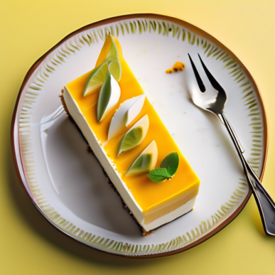 Cheesecake Fusion Aigre-Doux à la Mangue et Citron Vert