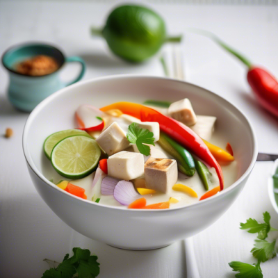 Blanquette de légumes à l'aigre-doux thaïlandaise