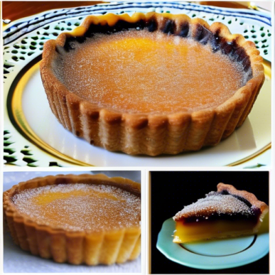 Tarte au Sucre Fondante à l'Algérienne