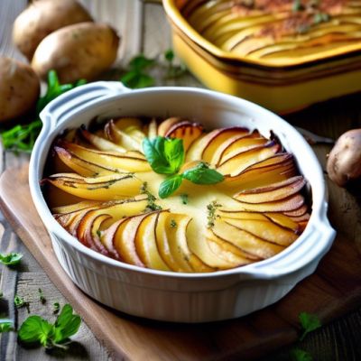 Gratin Dauphinois au Parfum de Tunisie Gratin Dauphinois au Parfum de Tunisie