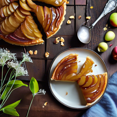 Tarte Tatin Croquante aux Épices du Printemps Russe