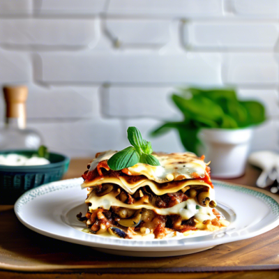 Lasagnes Onctueux à la Turque