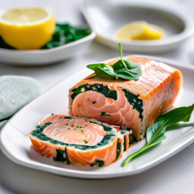 Terrine de Saumon et Épinards au Crémeux de Citron
