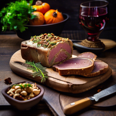 Terrine Automnale aux Champignons et Noisettes