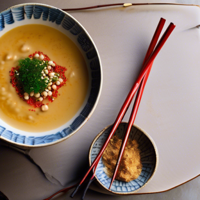 Velouté de Pois Chiches aux Épices du Japon Velouté de Pois Chiches aux Épices du Japon