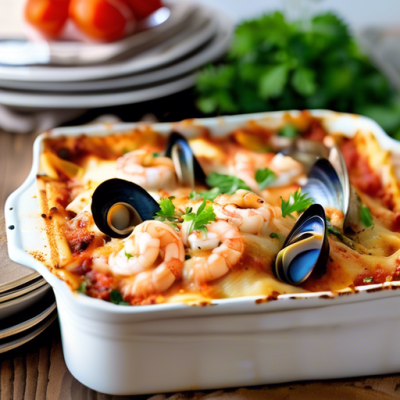Lasagnes de la Mer à la Portugaise