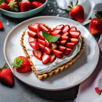 Tarte aux Fraises Aigre-Douce de la Saint-Valentin
